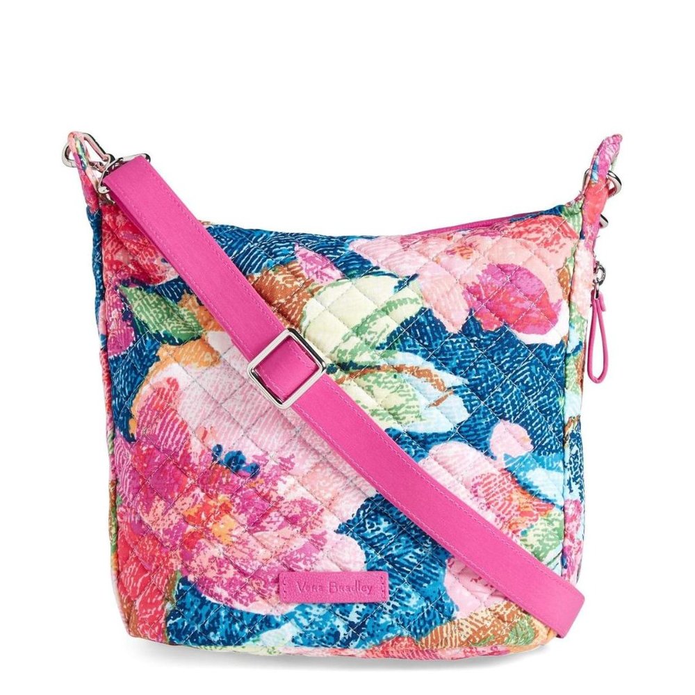 Vera Bradley Carson Mini Hobo Crossbody Superbloom